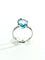 Bague Bague Or Blanc Topaze 58 Facettes