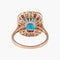 Bague 53 Bague Emotion Isabelle LANGLOIS Topaze 58 Facettes