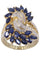 Bague Bague Or jaune Saphirs et Diamants 58 Facettes 076711