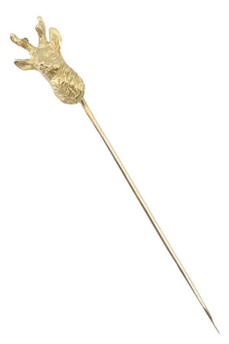 Broche ÉPINGLE ANCIENNE CERF 58 Facettes 068811
