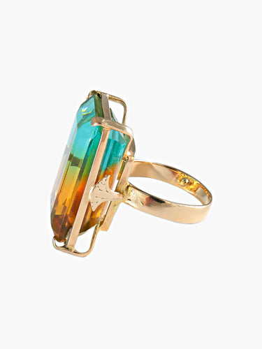 Bague Bague Or Jaune 58 Facettes