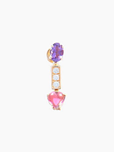 Boucles d'oreilles Boucles d'oreilles BVLGARI Citrines Améthyste 58 Facettes