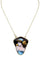 Collier COLLIER ANCIEN ÉMAIL DE LIMOGES 58 Facettes 059471