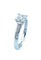 Bague 55 Bague platine et diamant princesse 58 Facettes