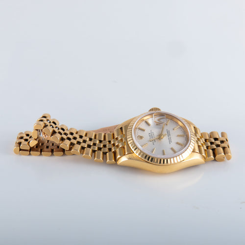 Montre Montre Oyster Dame Or jaune 58 Facettes 110.48