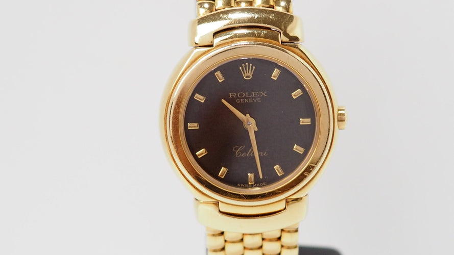 Montre ROLEX - Montre Cellini or jaune 58 Facettes 32355