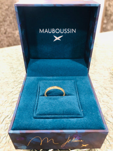 Bague Alliance Mauboussin or jaune 58 Facettes