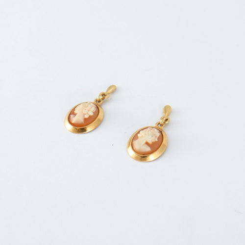 Boucles d'oreilles Boucles d'oreilles Camée 58 Facettes EL16