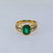 Bague 51 Bague émeraude et diamants 58 Facettes