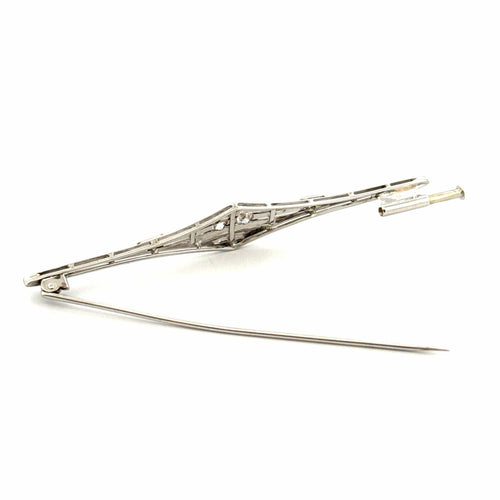Broche Broche ancienne en or et diamants 58 Facettes