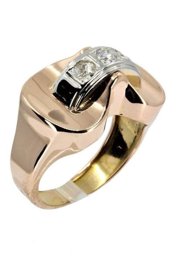 Bague 55 BAGUE TANK DIAMANTS 58 Facettes 035401