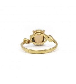 Bague Bague - Or, Opale et Diamants 58 Facettes 220410R