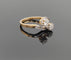 Bague 54 Bague ancienne Toi et Moi en or et diamants 58 Facettes