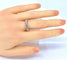 Bague 55 Alliance en or blanc 18 carats sertie de 16 diamants environ 2,80/3 carats 58 Facettes AB276