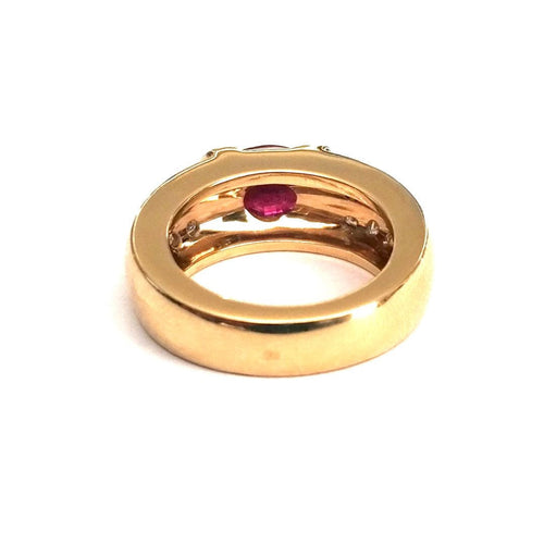 Bague Bague Rubis Diamants 58 Facettes 2333