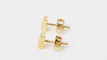 Boucles d'oreilles CLOZEAU - Boucles d'oreilles Or Résine verte 58 Facettes clozeau