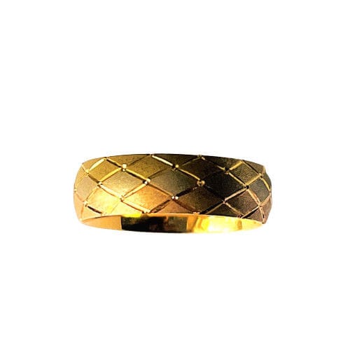 Bague 55 Bague jonc 3 Ors 58 Facettes 20400000669