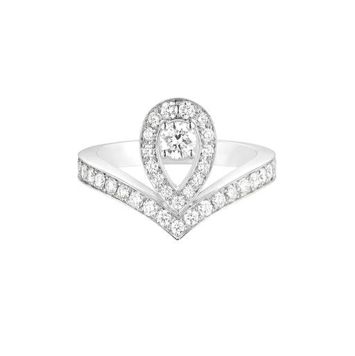 Bague 53 CHAUMET- Bague Joséphine Aigrette Or Diamants 58 Facettes 081990-053