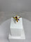 Bague 51 Bague papillon en or jaune & pierres fines 58 Facettes