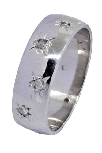 Bague 54 BAGUE ANCIENNE DIAMANTS 58 Facettes 050221