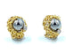 Boucles d'oreilles Gilbert Albert. Boucles d’oreilles or jaune, diamants et billes interchangeables. 58 Facettes