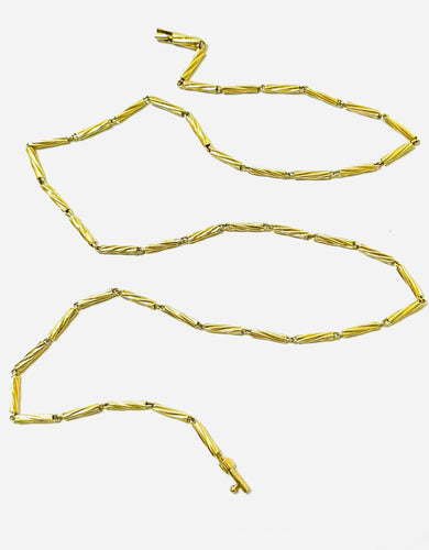 Collier GILBERT ALBERT. Collier 58 Facettes