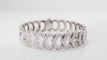 Bracelet Cartier - Bracelet Collection C, Or blanc, diamants 58 Facettes 32211