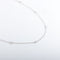Collier Collier Or blanc 10 diamants 58 Facettes 8393