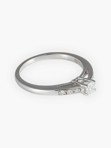 Bague 49 Mauboussin - Bague Solitaire "Tu es le sel de ma vie" 58 Facettes