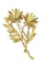 Broche BROCHE FLORALE ÉMAIL ET PERLES 58 Facettes 048711