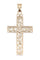 Pendentif CROIX ANCIENNE AJOURÉE 58 Facettes 066581