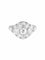 Bague 56 Bague Dôme Platine Diamants 58 Facettes
