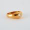 Bague 56 Bague jonc anglais or jaune diamant 58 Facettes