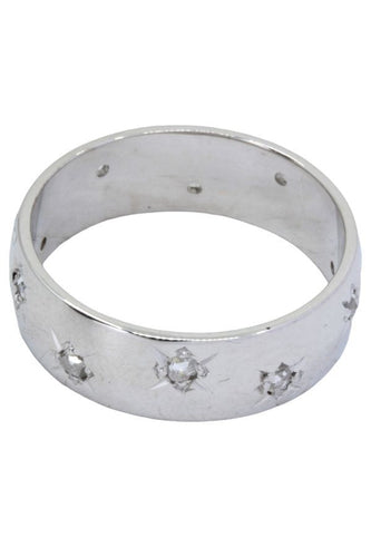 Bague 54 BAGUE ANCIENNE DIAMANTS 58 Facettes 050221
