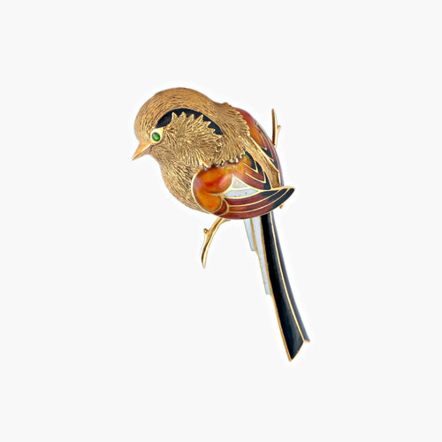Broche Broche Oiseau 58 Facettes