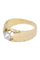Bague 58 Bague jonc 2 Ors Diamant 58 Facettes 080631