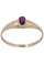 Bague 54 BAGUE JONC RUBIS 58 Facettes 073741