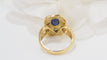 Bague 57 Bague cabochon saphir, diamants 58 Facettes 26750