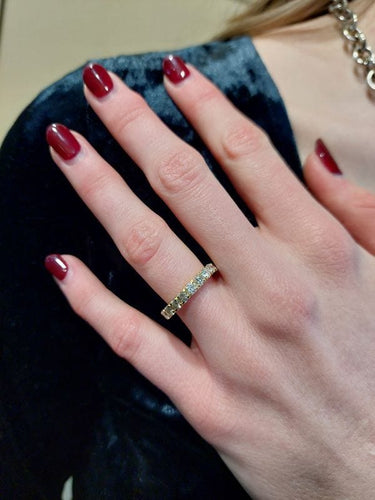 Bague ALLIANCE DIAMANTS 58 Facettes 078581