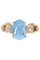 Bague BVLGARI - BAGUE TOPAZE CABOCHON ET DIAMANTS 58 Facettes 075191