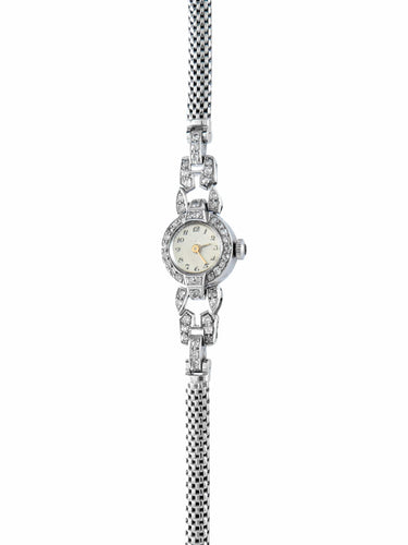 Montre Montre Or blanc Diamants 58 Facettes