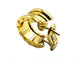 Boucles d'oreilles BVLGARI. Collection BZero1, boucles d’oreilles or jaune 18K 58 Facettes
