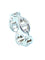 Bague HERMÈS. Bague Chaîne d’ancre déchaînée argent 58 Facettes