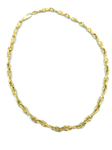 Collier GILBERT ALBERT. Collier or jaune 18K 58 Facettes
