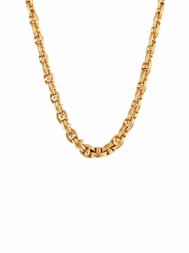 Collier Collier Double anneaux 58 Facettes
