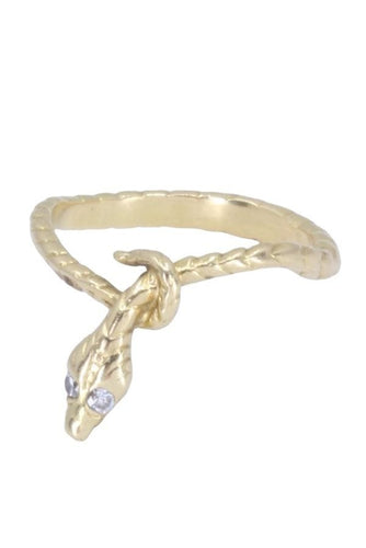 Bague BAGUE SERPENT DIAMANTS 58 Facettes 075371