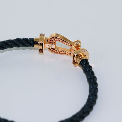 Bracelet Bracelet FRED or rose & diamants 58 Facettes