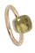 Bague 55 BAGUE POMELLATO NUDO QUARTZ CITRON PM 58 Facettes 080551