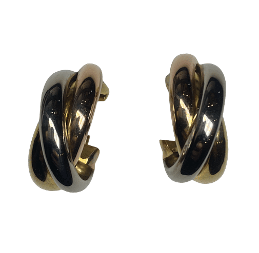 Boucles d'oreilles CARTIER - BOUCLES D'OREILLES TRINITY OR 18K 58 Facettes