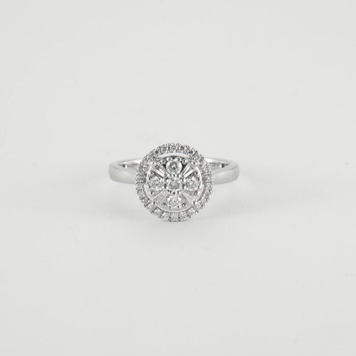 Bague 54.5 Bague Diamants tailles brillant et baguette 58 Facettes EL2-63